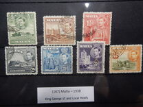 [King George VI and Local Motifs, type AO]