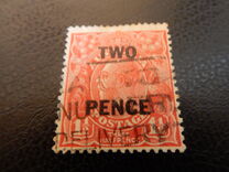 [King George V - Surcharged, タイプ I]