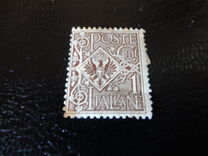 [Definitives - Eagle with Coat of Arms - Victor Emmanuel III, 1869-1947, type AH]