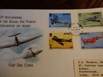 [The 50th Anniversary of the Royal Air Force Association, Jersey Branch, タイプ CU]