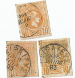[Small Hermes Head - Coarse Athens Print, Tip B17]