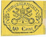 [Coat of Arms - Black Print on Colored Glazed Paper, type Q]