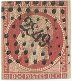 [Emperor Napoléon III - Inscription: "EMPIRE FRANC", tyyppi C8]