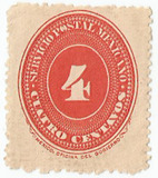 [Numeral Stamps, Inscription "SERVICIO POSTAL MEXICANO", type AF5]