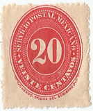 [Numeral Stamps, Inscription "SERVICIO POSTAL MEXICANO", type AF12]