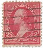 [George Washington - Lines of Groundwork Run Across Triangle, type BX]