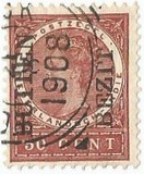 [Numeral Stamps & Queen Wilhelmina - Stamps of 1902-1905 Overprinted "BUTTEN - BEZIT.", type G29]