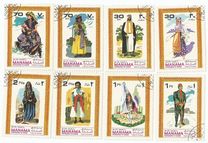 [Airmail - National Costumes, type AH]