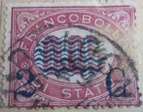[Government Service Stamps Surcharged, type P1]