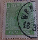[Coat of Arms - Value in ÖRE, type C1]