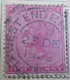 [Queen Victoria - Inscription: "NATAL POSTAGE", type N]