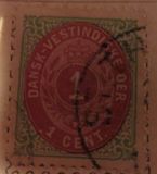 [Danish Postage Stamps - Value in "CENT", type B]