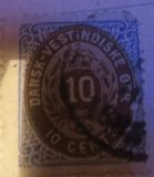 [Danish Postage Stamps - Value in "CENT", Scrivi B13]