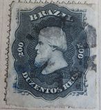 [Emperor Dom Pedro - White Wove Paper, type J]