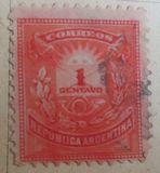 [Carta y cuerno postal. 19 “Perlas" en el marco superior., tipo V2]