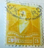 [Rivadavia - Different Watermark, प्रकार BE8]