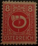 [Corno postale - Non valido nella zona di occupazione Sovietica. I francobolli furono stampanti negli USA nel 1945. Il progetto del francobollo fu approvato nel marzo 1945 e gli ordini completati furono consegnati durante il periodo che va dal 16/4 al 14/11 e il 21/12/45 - Stampatore: Bureau of Engraving & Printing, Scrivi JG5]