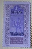 [Upper Senegal and Niger Stamps of 1914-1916 & Not Issued Stamps Overprinted "SOUDAN FRANCAIS" - Tuareg on Camel, type C]