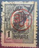 [King Karl I Issue of 1909-1914 Overprinted, type BF]