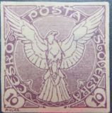 [Colombe de la paix - Timbres pour journaux, type F2]