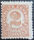 [Definintive Issue - Inscription: "REPUBLICA ESPAÑOLA", 類型 FW1]