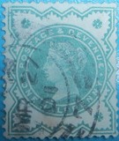 [Queen Victoria - New Colours, प्रकार AU1]