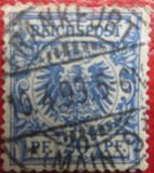 [ Cifras y escudo imperial., tipo I3]