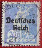 [Postage Stamps from Bayern Overprinted "Deutsches Reich", type AE]