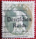 [Postage Stamps from Bayern Overprinted "Deutsches Reich", type AF3]