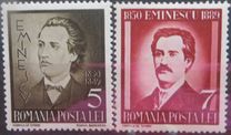 [The 50th Anniversary of the Death of Mihail Eminescu, 1850-1889, Tipo XE]