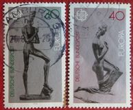 [EUROPA Stamps - Sculptures, प्रकार VW]