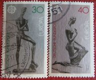 [EUROPA Stamps - Sculptures, प्रकार VW]