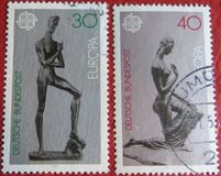 [EUROPA Stamps - Sculptures, प्रकार VW]