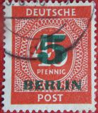 [Overprinted "Allied Occupation Zone" Stamps, Tipi T]