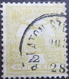 [Turul over Crown of Saint Stephen, type F1]