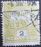 [Turul over Crown of Saint Stephen - Different Perforation, type F46]