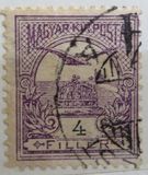 [Turul over Crown of Saint Stephen, type F3]