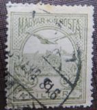 [Turul over Crown of Saint Stephen - New Watermark, type F62]