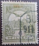 [Turul over Crown of Saint Stephen - New Watermark, type F62]