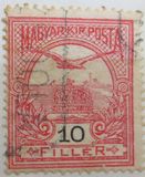 [Turul over Crown of Saint Stephen - New Watermark, type F63]