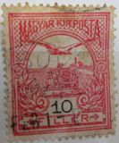 [Turul over Crown of Saint Stephen - Different Watermark, type F90]