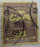 [Turul over Crown of Saint Stephen - Different Watermark, type F91]