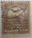 [Turul over Crown of Saint Stephen, type F7]