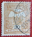 [Turul over Crown of Saint Stephen - Different Watermark, type F95]