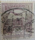 [Turul over Crown of Saint Stephen - Different Perforation, type F55]