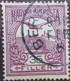[Turul over Crown of Saint Stephen - New Watermark, type F68]