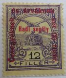 [Turul over Crown of Saint Stephen & King Franz Joseph - Stamps of 1913 Overprinted and Surcharged, 類型 M6]