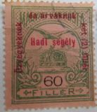 [Turul over Crown of Saint Stephen & King Franz Joseph - Stamps of 1913 Overprinted and Surcharged, 類型 M13]