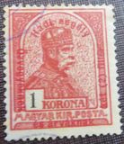 [Turul over Crown of Saint Stephen & King Franz Joseph - Stamps of 1913 Overprinted and Surcharged, 類型 N]
