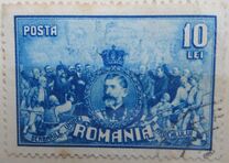 [The 10th Anniversary of the Unification of Transylvania and Romania, type NW]